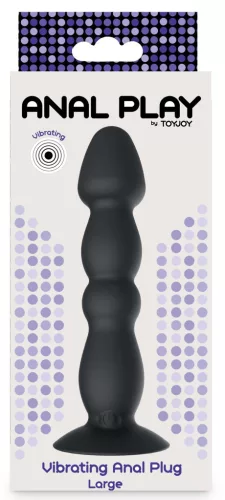 Anal Veez – vibráló anális dugó (16 x 3,5 cm)