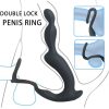 Dobble – vibráló prosztata masszírozó 16,5 cm