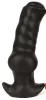 Plug Dogsit S - prémium fekete anális izgató 11 x 4 cm