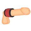 Soqlo ballstretcher – prémium piros-fekete herefeszítő 35 mm