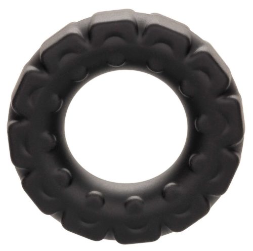 Cockring Alpha Black – prémium péniszgyűrű 25 mm