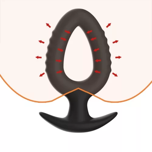 Plug Ovass L – prémium anál vibrátor 11 x 6,8 cm