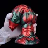 Florix – prémium fekete-piros dildó 20 x 7 cm
