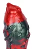 Florix – prémium fekete-piros dildó 20 x 7 cm