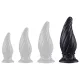 Plug Spiral Pik XL – spiral alakú, prémium dugó, fekete