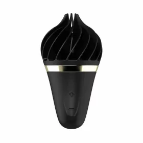   Satisfyer Sweet Treat forgó vibráló csiklóizgató - rózsaszín-barna, 10,4cm, 10 program
