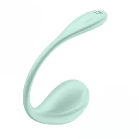 Satisfyer Smooth Petal okos G-pont-vibrátor - fekete, 15cm