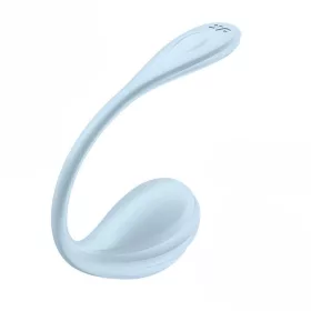 Satisfyer Smooth Petal okos G-pont-vibrátor - világoskék