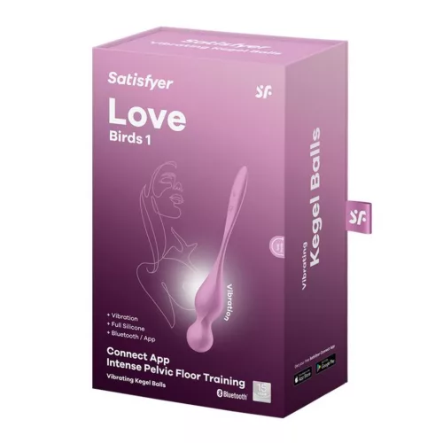 Satisfyer Love Birds 1 okos G-pont-vibrátor - rózsaszín
