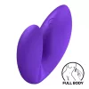 Satisfyer Love Riot ujjvibrátor - lila, 12 program