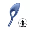 Satisfyer Swordsman vibráló péniszgyűrű - kék