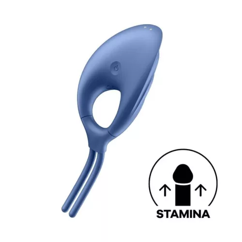 Satisfyer Swordsman vibráló péniszgyűrű - kék