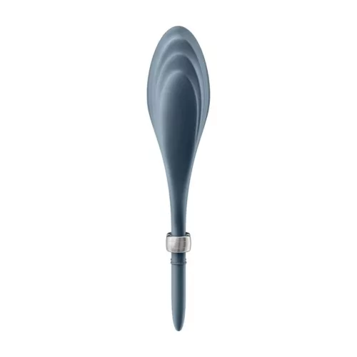 Satisfyer Duelist vibráló péniszgyűrű - kék, 12 program