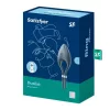 Satisfyer Duelist vibráló péniszgyűrű - kék, 12 program