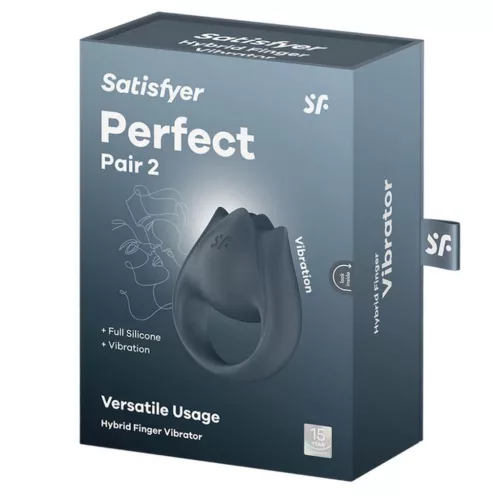 Satisfyer Perfect Pair 2 vibráló péniszgyűrű - 12 program