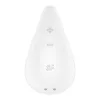 Satisfyer Dew Drop vibráló csiklóizgató - fehér, 12 program