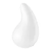 Satisfyer Dew Drop vibráló csiklóizgató - fehér, 12 program