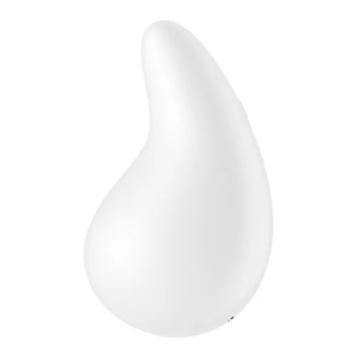 Satisfyer Dew Drop vibráló csiklóizgató - fehér, 12 program
