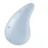 Satisfyer Dew Drop mini csiklóizgató - kék, 12 program