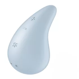 Satisfyer Dew Drop mini csiklóizgató - kék, 12 program