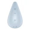 Satisfyer Dew Drop mini csiklóizgató - kék, 12 program