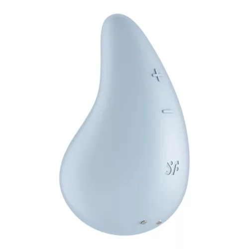 Satisfyer Dew Drop mini csiklóizgató - kék, 12 program