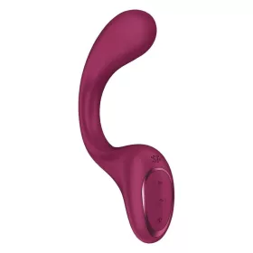   Satisfyer G For Goddess 2 kétmotoros csikló- és G-pont-vibrátor - bordó, 60 program