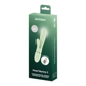   Satisfyer Pearl Bunny 2 csikló- és G-pont-vibrátor - zöld, 12 program