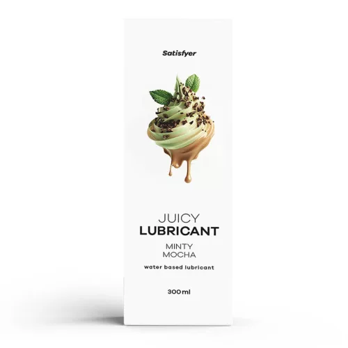 Satisfyer Minty Mocha mentás mokkaillatú, hűsítő vízbázisú síkosító - 300ml