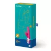 Satisfyer Vibes Mr Rabbit csikló- és G-pont-vibrátor - fekete, 22cm, 12 program
