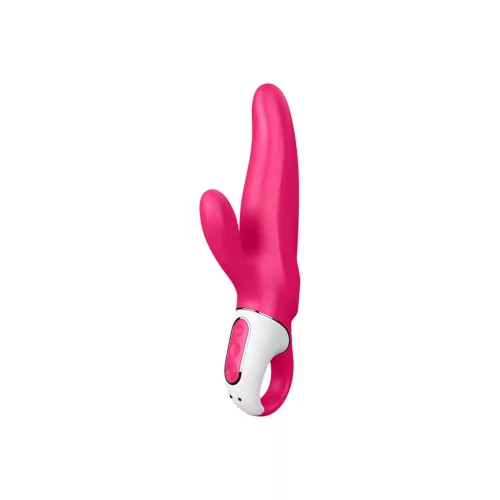 Satisfyer Vibes Mr Rabbit csikló- és G-pont-vibrátor - fekete, 22cm, 12 program