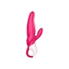 Satisfyer Vibes Mr Rabbit csikló- és G-pont-vibrátor - fekete, 22cm, 12 program