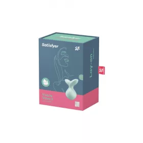   Satisfyer Viva La Vulva 3 vibráló csiklóizgató - fekete, 12 program