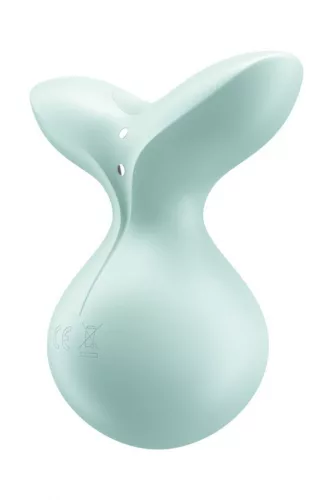 Satisfyer Viva La Vulva 3 vibráló csiklóizgató - fekete, 12 program