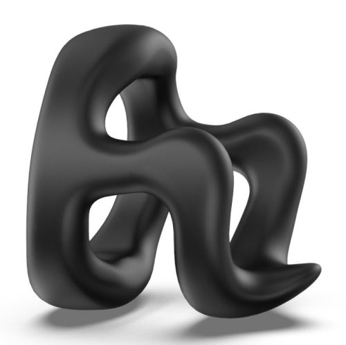 Prémium H alakú kettős gyűrű – 28 mm