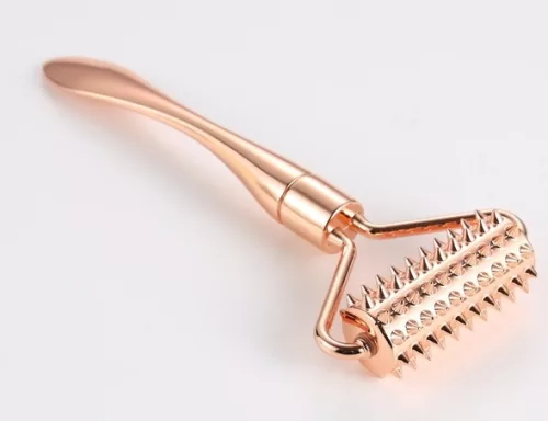 MICRO ROLLER – 12 cm-es pink fém csiklóizgató