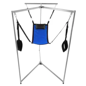 Kit Sling – kék téglalap alakú szövet horgonnyal