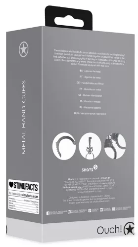 Realcuffs – prémium fém bilincs érzéki kalandokhoz