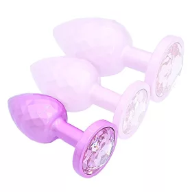   Ikonik Diamond S – prémium rózsaszín análplug 6 x 2,7 cm