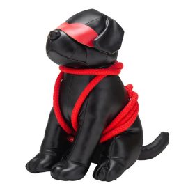 Faux Dog Rover – 24 cm fekete vibrátor