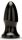 Plug Bullet – érzéki anal plug, 10 cm, fekete
