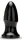 Plug Bullet – érzéki anal plug, 10 cm, fekete