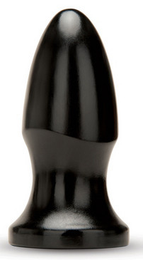 Plug Bullet – érzéki anal plug, 10 cm, fekete