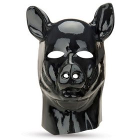 Latex Pig Hood Prowler – prémium latex maszk