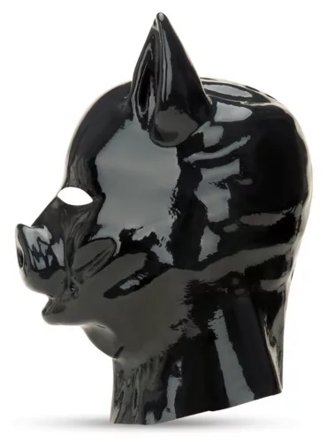Latex Pig Hood Prowler – prémium latex maszk