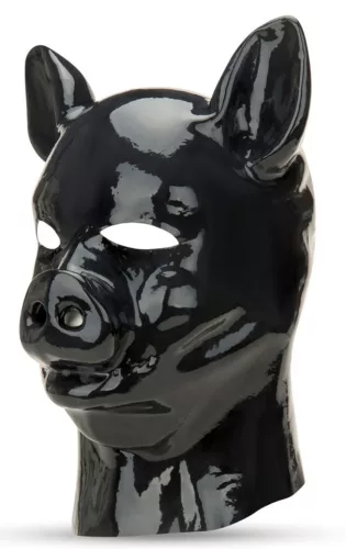 Latex Pig Hood Prowler – prémium latex maszk