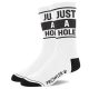 JUST A HOLE – stílusos fehér zoknik érzéki kényelemhez