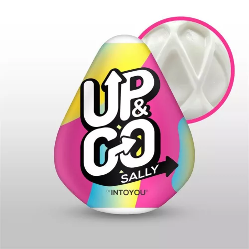 Masturbációs tojás Up&Go Sally – prémium kényeztetés