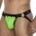 Jockstrap Snap – fekete-zöld férfi alsónemű