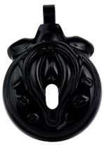 Sissy Kiss – elegáns, fekete férfi vágyfokozó ketrec